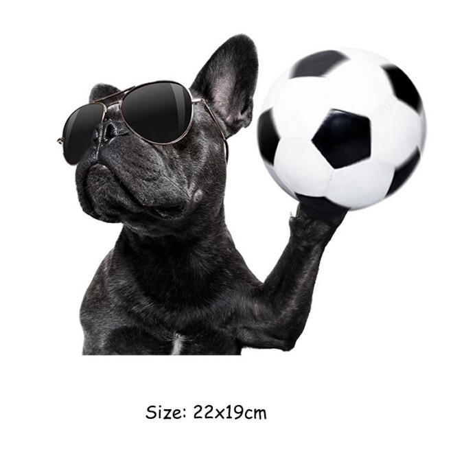 Аппликация наклейка утюгом для одежды Бульдог Киев - изображение 1