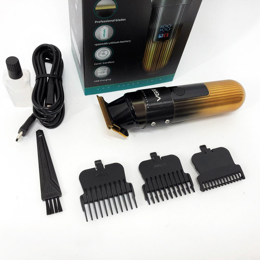 Машина для стрижки в домашніх умовах, Бездротові машинки для стрижки легкі Машинка підстригання QN-31 Київ - фото 11