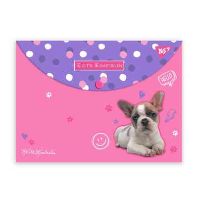 Папка - конверт Yes на кнопке А4 Keith Kimberlin (492009) Винница