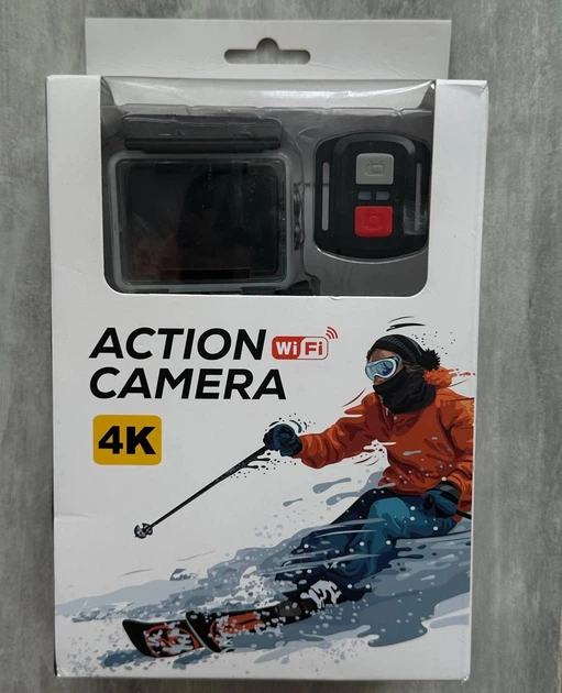 Екшн камера V8 Full HD 4K Wi-Fi з пультом дистанційного керування і водонепроникним боксом Вінниця - фото 7