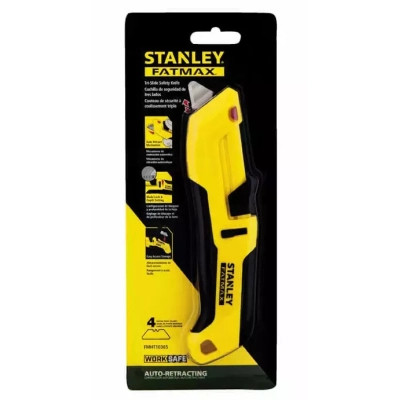 Ніж монтажний Stanley Tri-Slide безпечний з лезами, L = 175 мм, 4 шт. (FMHT10365-0) Вінниця - фото 4