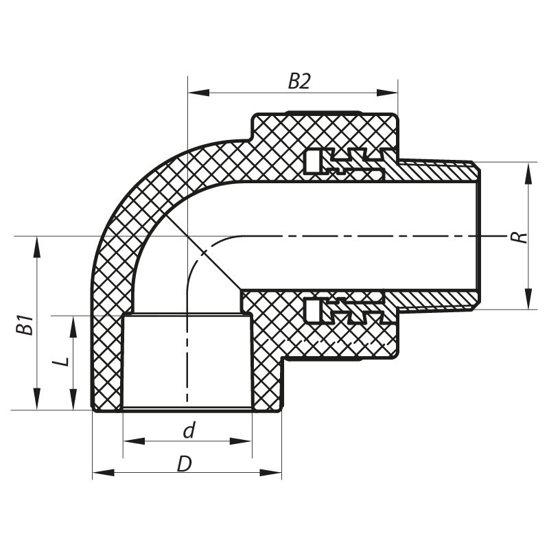 Кут ЗР 25x3/4M PPR Koer K0120.PRO (KP0143) Київ - фото 4