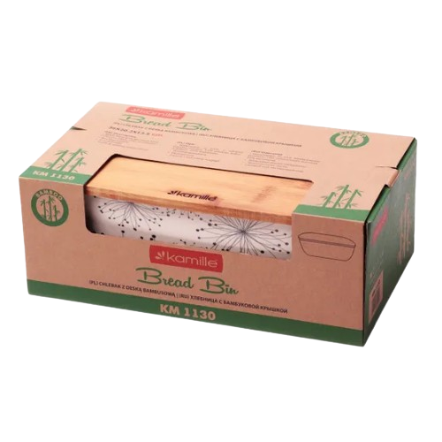 Хлібниця 36,2*20,2*13,5см бамбукова 1130 KAMILLE Житомир - фото 10