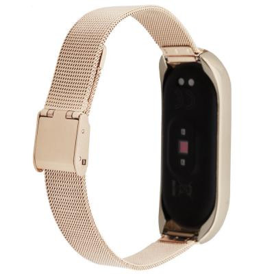Ремінець до фітнес браслета BeCover Metal для Xiaomi Mi Smart Band 5 Rose Gold (705149) Вінниця - фото 3