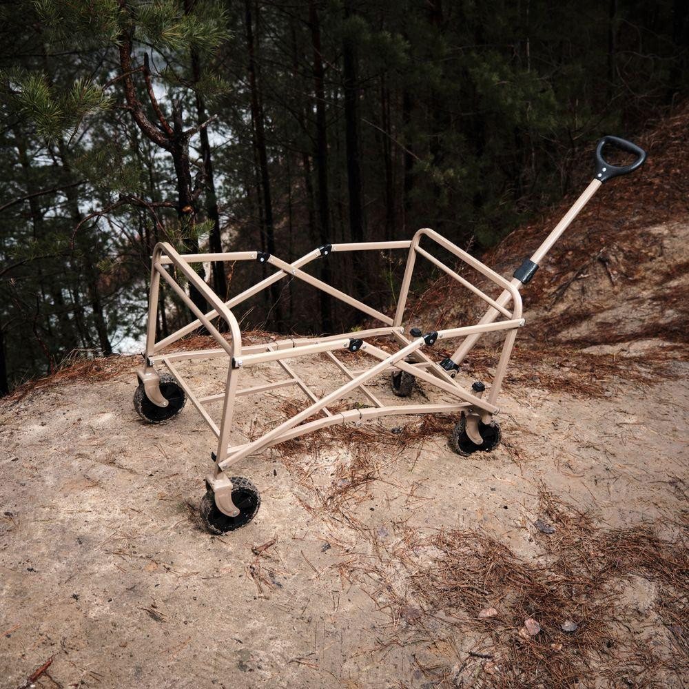 Складная тележка ТС06 Naturehike CNH22JU012 72л (Песочная) Винница - изображение 9