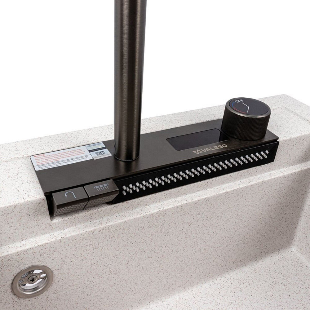 VALESO Українська: Кухонна гранітна мийка VALESO 5149 VIVA топаз Коломия - фото 15