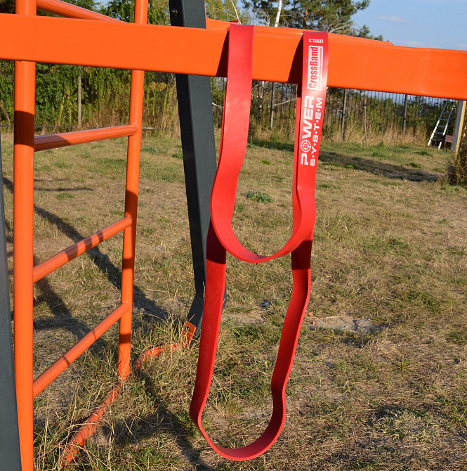 Еспандер-петля (гумка для фітнесу і кроссфіту) Power System PS-4053 CrossFit Level 3 Blue (опір 15-40 кг) Киев - изображение 8