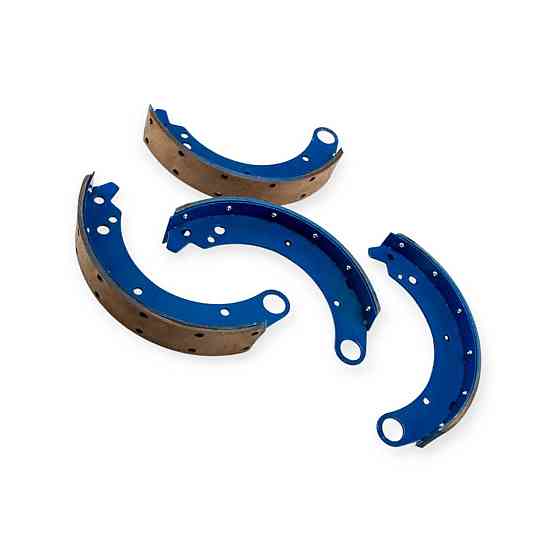 Колодки УАЗ 452, 469, ГАЗ 24 задні (з заклепками) (к-кт 4 шт) гальмівні Мукачево