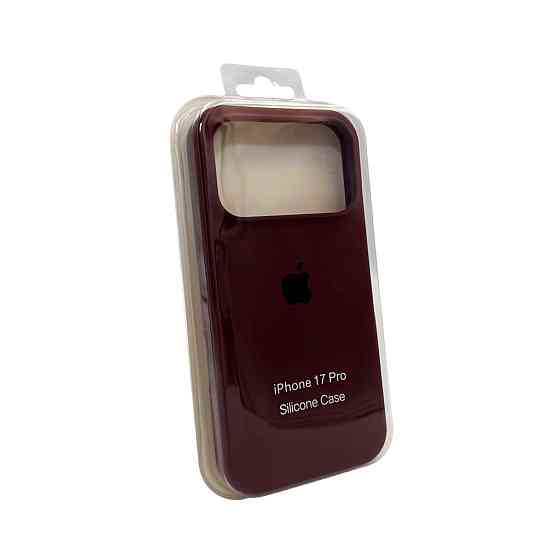 Чохол для смартфона Silicone Full Case AA Open Cam for Apple iPhone 17 Pro 35,Maroon Киев