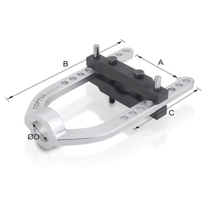 Знімач ШРУСа універсальний TOPTUL JEAX0101 Одеса - фото 2