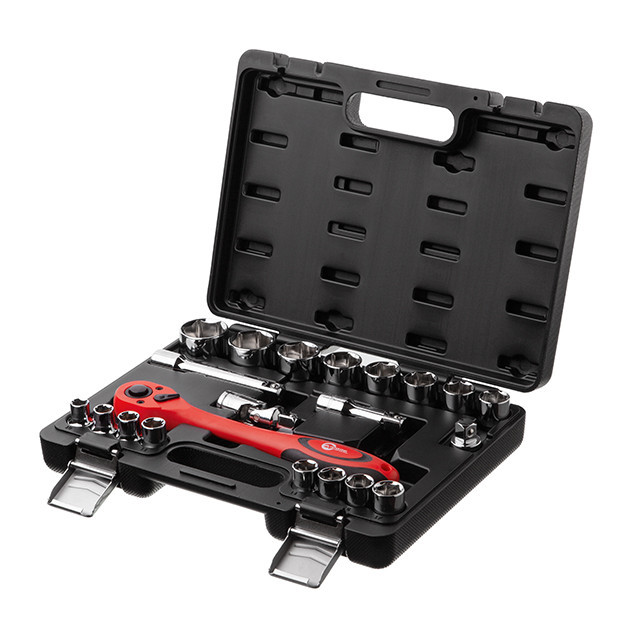 Набір інструментів INTERTOOL 21од., 1/2 ", Cr-V - Все, що потрібно в одному кейсі, Тайвань Львів - фото 6