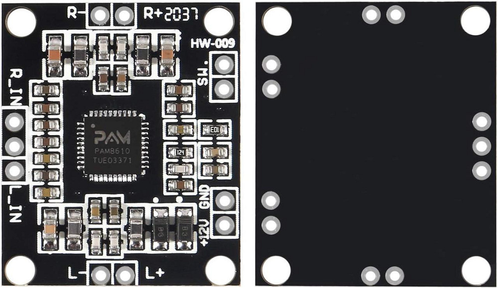 Компактний стерео підсилювач звуку 2x15Вт Київ - фото 5