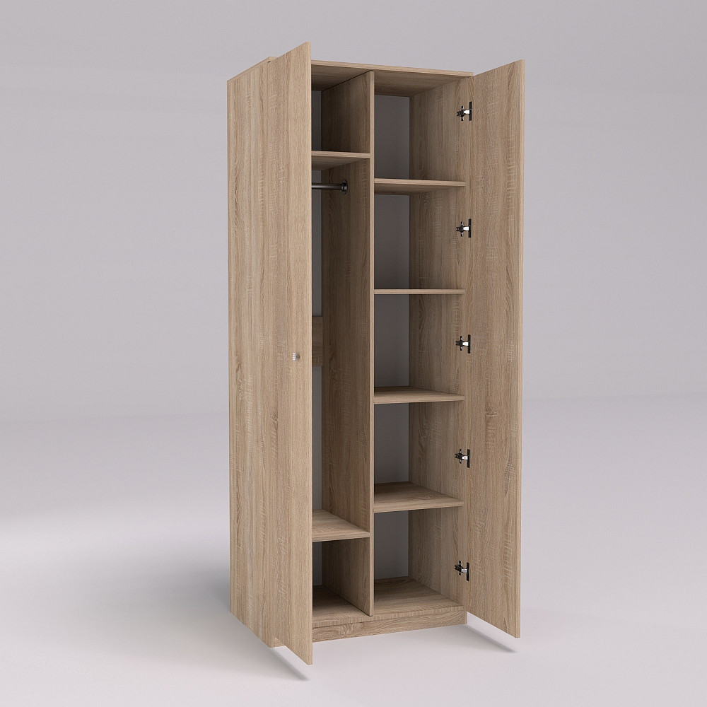 Шкаф Favorit F-15, Дуб Сонома, 800х530х2100 Львов - изображение 2