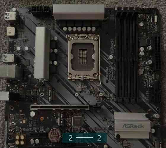 Материнська плата: ASROCK Z690M PHANTOM GAMING 4. Київ