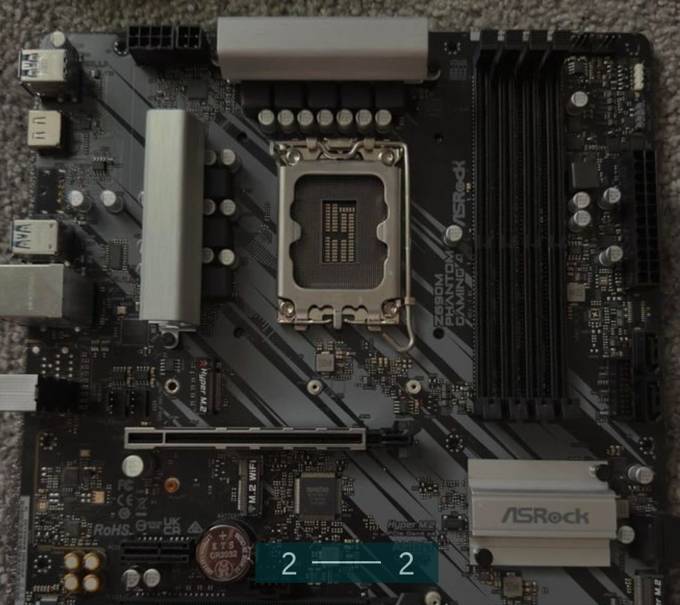 Материнская Плата: ASROCK Z690M PHANTOM GAMING 4. Киев - изображение 2