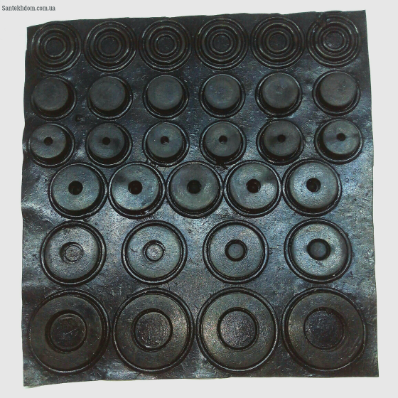 Ремкомплект (набір прокладок резинових) 12х13х3мм Харків