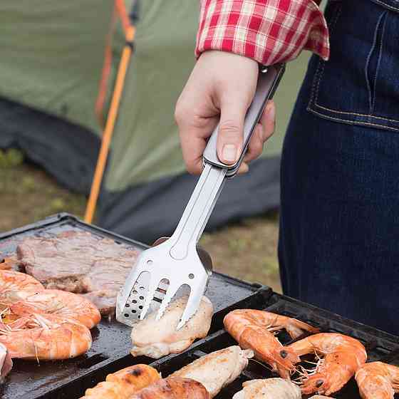 Компактний набір для барбекю Roxon S602 металевий Київ