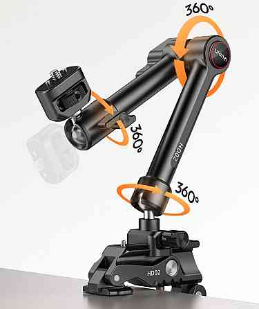 Шарнирное крепление краб для дополнительного оборудования Magic Arm Ulanzi HD02 Киев
