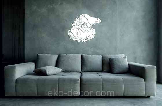 Декоративное настенное Панно «Дед Мороз», Декор на стену 110*94 см Киев