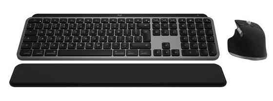 Комплект (клавіатура, миша) бездротовий Logitech MX Keys S Combo for Mac Space Grey (920-012845) Харків