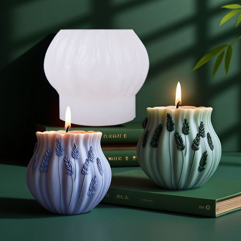 Силиконовая форма для изготовления свечи, молд 91 х 78 мм  для изделий из соевого,пчелиного воска и парафина Каменец-Подольский - изображение 3