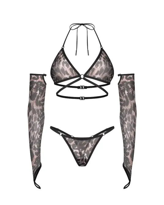 Комплект Obsessive Addia 3-pcs set S/M Львов - изображение 8