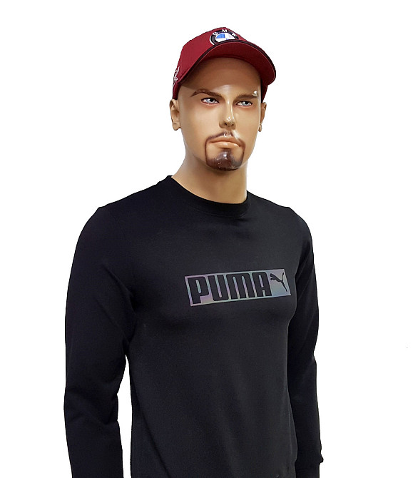 Мужской зимний батальный свитшот PUMA  ESSENTIALS+ FLEECE MEN'S HOODIE Киев - изображение 4