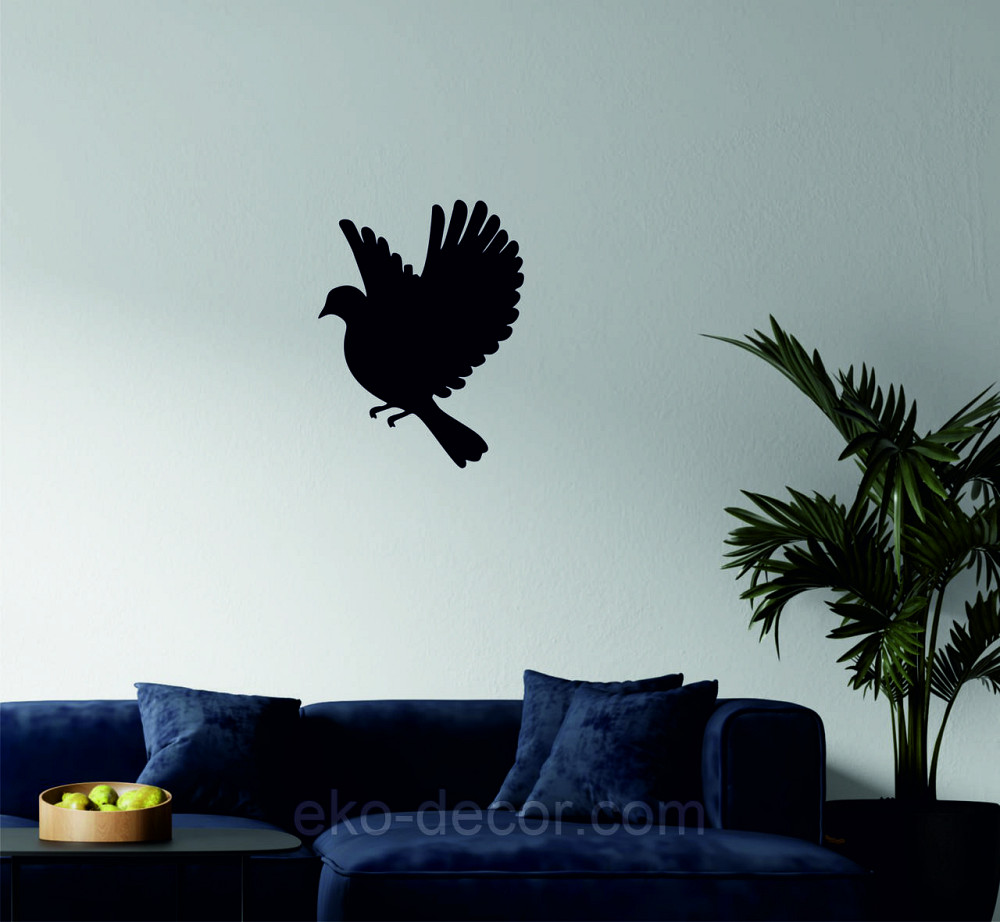 Декоративное настенное Панно «Птичка» Декор на стену(цена за 1шт) Киев - изображение 1