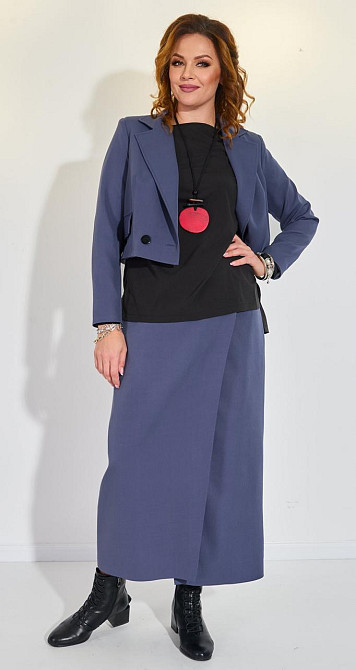 Костюм-трійка зі спідницею (48) Київ - фото 5