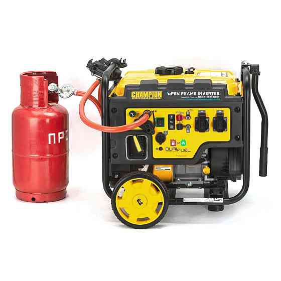 C4500i(G) CHAMPION ДВОПАЛИВНИЙ ІНВЕРТОРНИЙ ГЕНЕРАТОР ВІДКРИТОГО ТИПУ 4500Вт 500574-UA Киев
