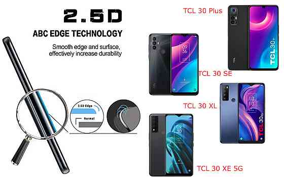 Защитное стекло ArmorGlass для TCL 30 Plus, TCL 30 SE, TCL 30 XL, TCL 30 XE 5G – устойчивое к царапинам и Киев