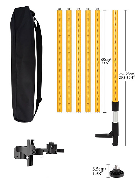Штанга для лазерного уровня регулируемая, стойка телескопическая 5.3 м (714916770) Киев - изображение 1