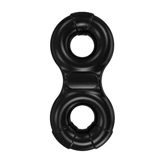 Ерекційне віброкільце Bathmate Vibe Ring Eight, подвійне, для члена і мошонки Sex Aura Київ
