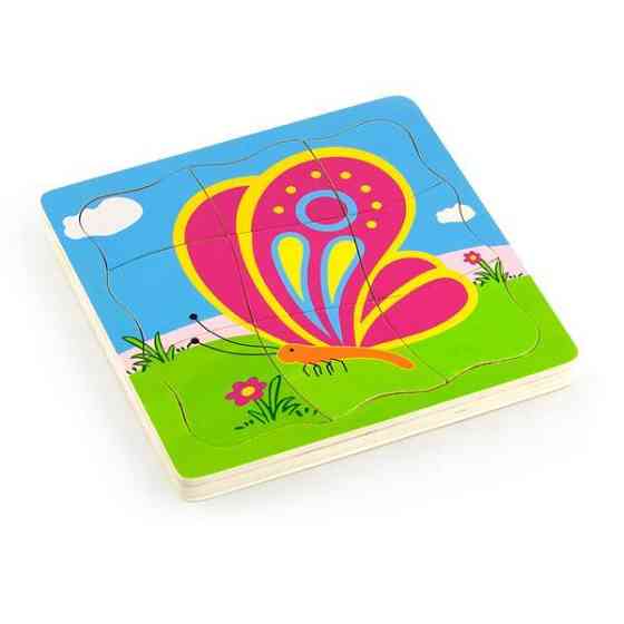 Дерев'яний багатошаровий пазл Метелик (59517VG) Киев