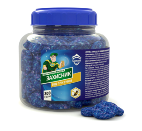 Захисник парафінові брикети від гризунів 300 г Рівне