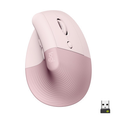 Мышка Logitech Lift Vertical Ergonomic Wireless/Bluetooth Rose (910-006478) Винница - изображение 1