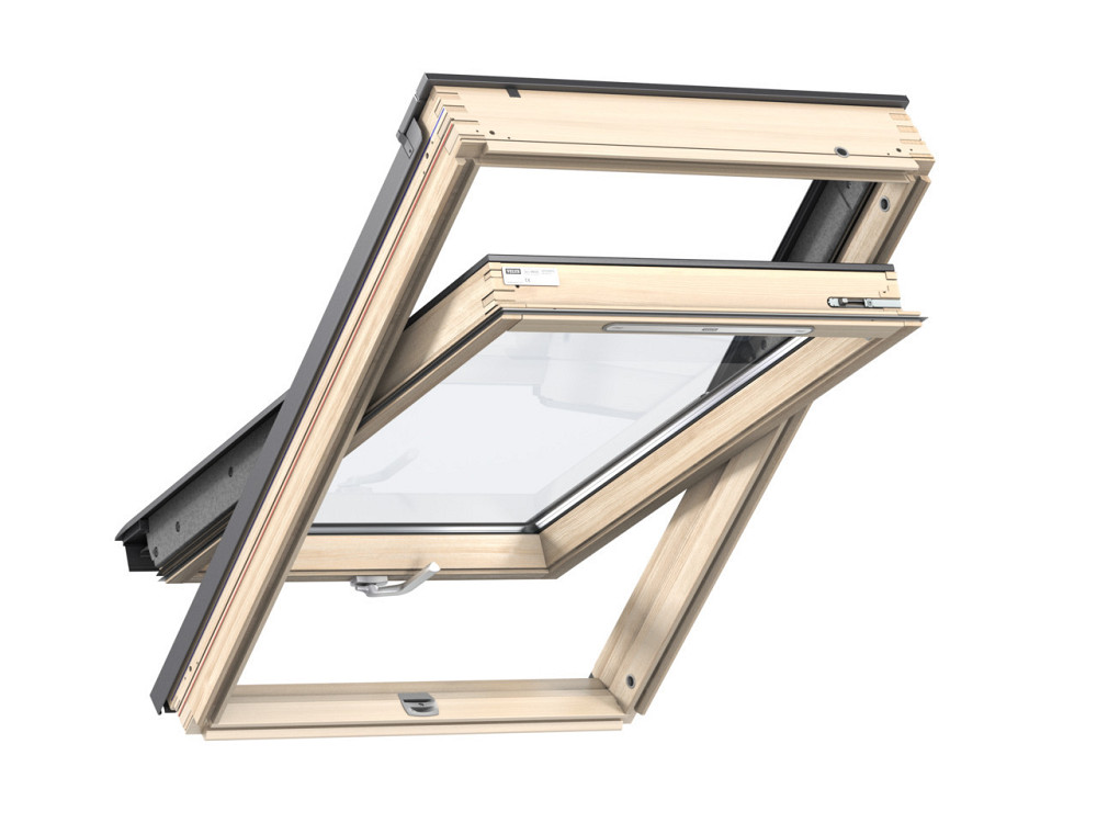 Мансардне вікно Velux Стандарт   GZL 1051 B (ручка знизу) 78*140 Київ - фото 1