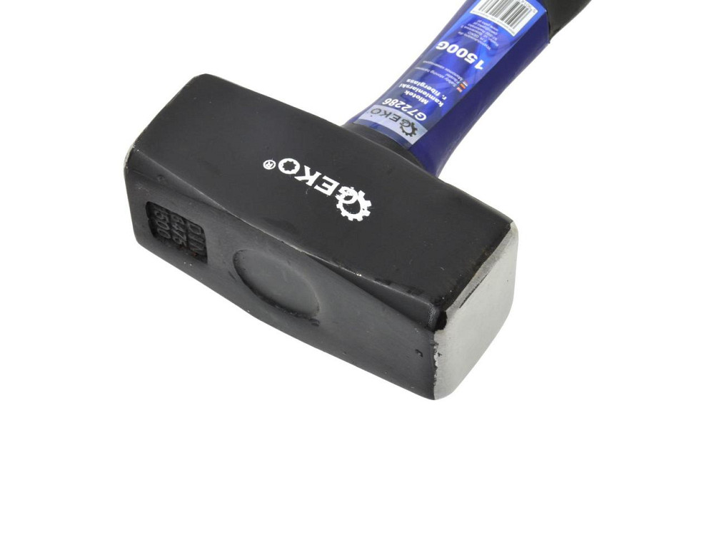 Молот (кувалда) "GeKo" 1,5 кг з ручкою зі скловолокна покритого TPR довжиною  262 мм Киев - изображение 2