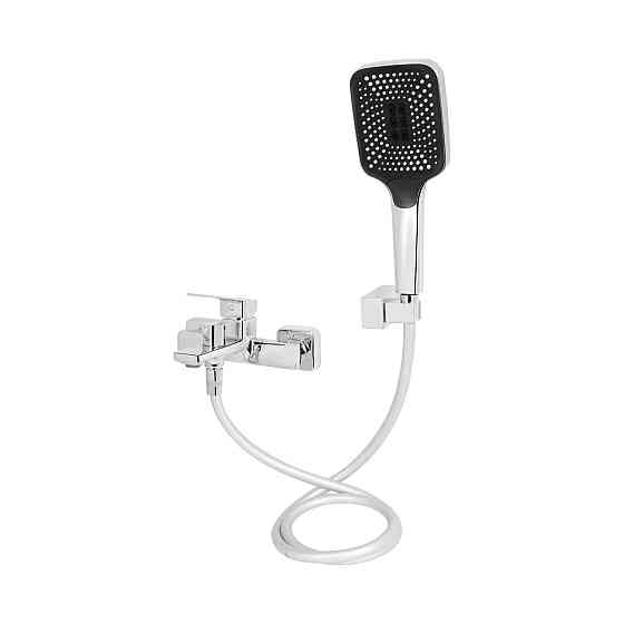 Смеситель для ванны Qtap Capricorn с душевым гарнитуром Chrome (k35) QTCAP3060102C48222 Киев