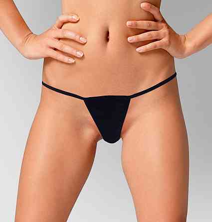 Жіночі трусики XS-2XL з силіконовою анальною пробкою Art Sex - Sexy Panties plug size M Black Sex Aura Київ