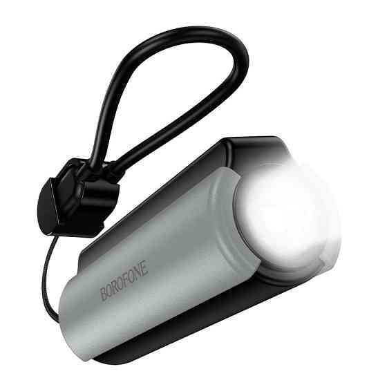 Павербанк 5000 mAh BOROFONE BJ87 кабель в комплекте фонарик черный power bank повербанк Одесса