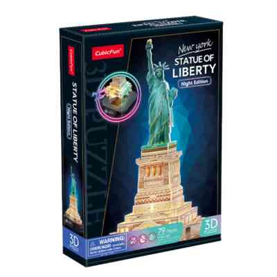 Пазл Cubic Fun трехмерный Статуя Свободы с LED подсветкой (L536h) Винница