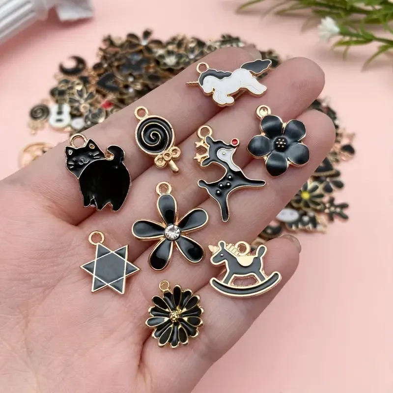 Набор эмалированных шармиков для рукоделия, 100 шт. Киев - изображение 3