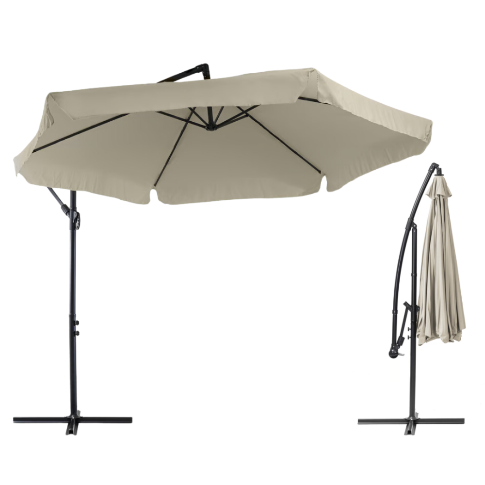 Парасолька садова Di Volio EMPOLI 300 см бежева Київ - фото 2