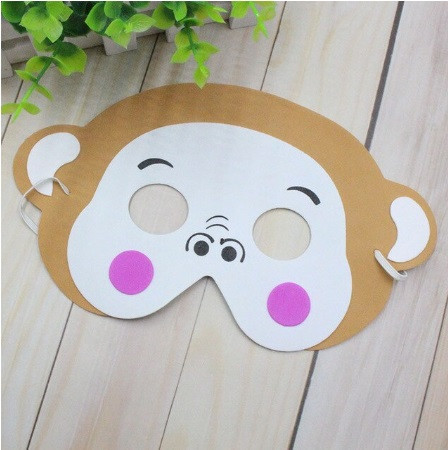 Маска для дітей Мавпочка святкова one size різнобарвний Київ - фото 2