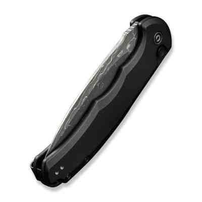 Ніж Civivi Praxis, Damascus, чорний алюміній (C18026E-DS1) Вінниця