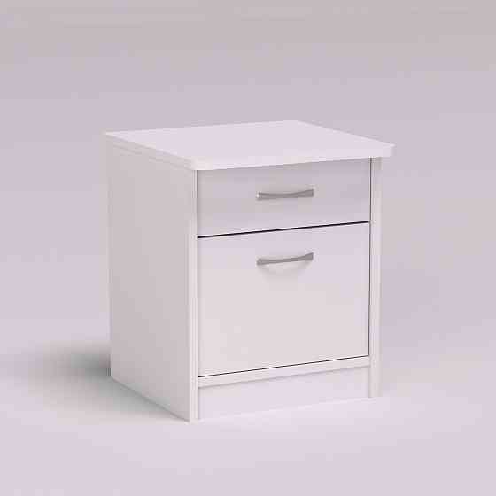 Тумба прикроватная Диана, Белый, 400/400/470 Львов