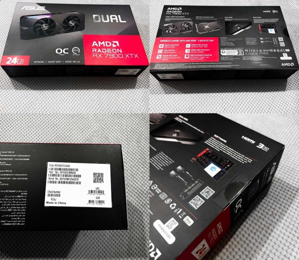 Відеокарта ASUS Dual Radeon RX 7900 XTX OC Edition 24GB GDDR6. Київ - фото 5