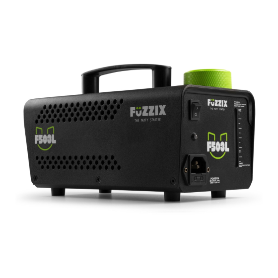 FUZZIX F503L ДИМОВА МАШИНА ДЛЯ БерВИНКИ 3 RGB СВІТОДІОДА Рівне