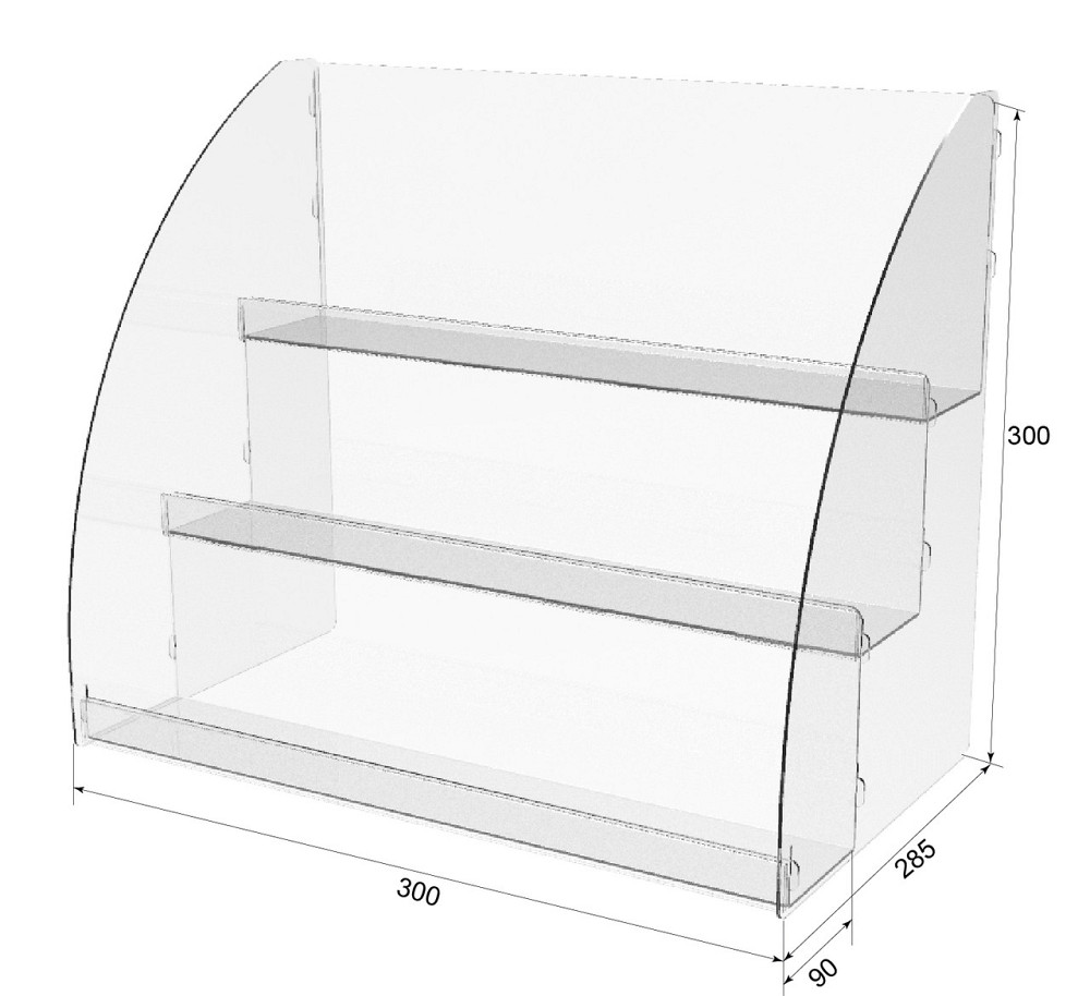 Товарна горка EKOSTAR на 3 полки 300х285х300 Київ - фото 2